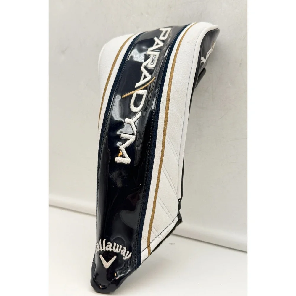 Callaway Paradym Fairway Wood Headcover Navy White Gold Adjustable Tag Golf OEM